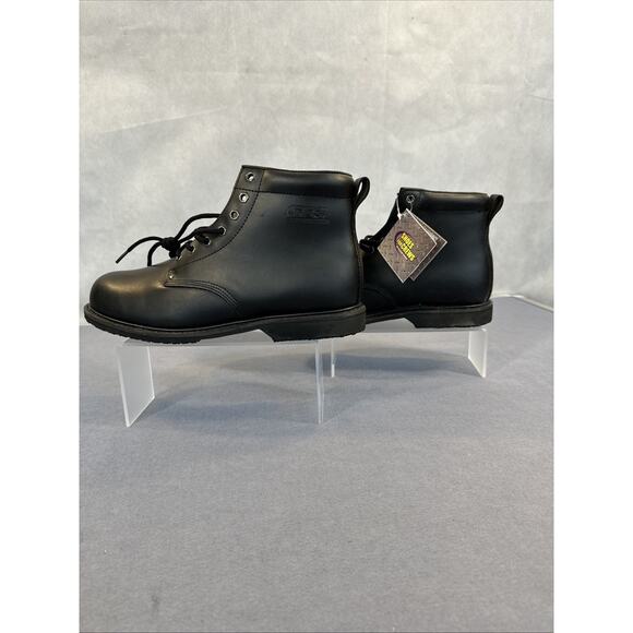 Shoes for Crews Slip Resistant Men's Lace-Up Work Boots Size 13W - Picture 4 of 10